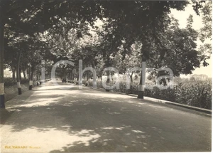 Fotografia d epoca originale 1935 circa PONTECAGNANO SA Strada TIRRENIA INFERIORE Fotografia 1