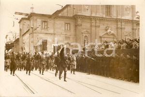 Fotografia d'epoca originale 1940 WW2 FIRENZE Sfilata dei reparti dei Volontari FOTO 1