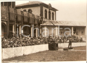 Fotografia d'epoca originale 1930 ROMA Un concorrente dura una gara di tiro a segno *Fotografia 1