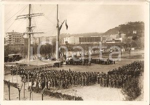 Fotografia d'epoca originale 1939 ROMA Messa al campo per i Marinaretti CAIO DUILIO 1 Fotografia d'epoca originale 1939 ROMA Messa al campo per i Marinaretti CAIO DUILIO 1