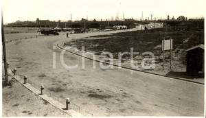 Fotografia d epoca originale 1934 VENEZIA La costruzione della strada alla MARITTIMA Fotografia 1