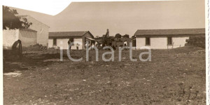 Fotografia d epoca originale 1933 SILIGO SS Bonifica altipiano Case degli operai Fotografia 1