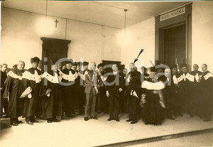 Fotografia d'epoca originale 1929 UniversitÃ  di PADOVA Inaugurazione dell'Anno Accademico *Foto GISLON 1