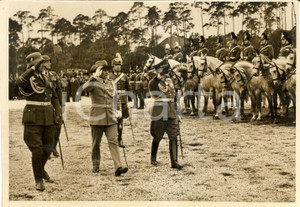 Fotografia d epoca originale 1938 BERLINO Walther VON AXTHELM Gerhard VON KAMPTZ Polizia metropolitana 1