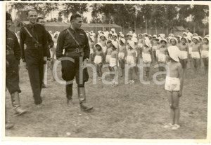 Fotografia d epoca originale 1934 SAN FIORIANO LO Colonia elioterapica MUSSOLINI 1