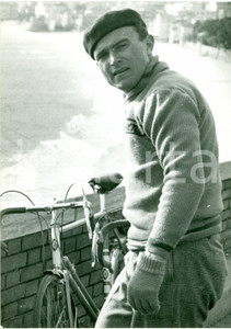 Fotografia d epoca originale 1953 CICLISMO Ritratto di Virgilio SALIMBENI Fotografia 1