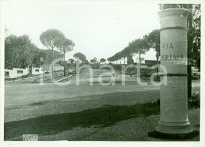 Fotografia d epoca originale 1939 ROMA Lavori ultimazione primo tratto VIA IMPERIALE Fotografia 1