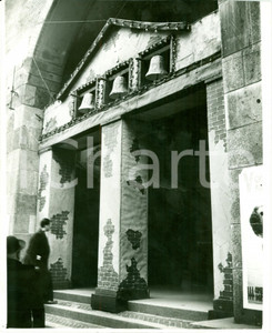 Fotografia d epoca originale 1937 MILANO Ingresso Presepe Dinamico alla LOGGIA MERCANTI Fotografia 1