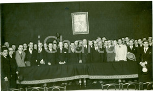 Fotografia d epoca originale 1930 MILANO Studenti argentini visitano UniversitÃ  BOCCONI Fotografia 1