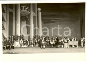 Fotografia d epoca originale 1937 FIRENZE Inaugurazione MAGGIO MUSICALE  Luisa Miller Atto II Foto LOCCHI 1