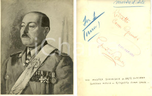 Fotografia d epoca originale 1935 FIRENZE Mostra Sindacato Commendatore GANDI Gustavo MELLI Autografo Foto 1