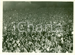 Fotografia d epoca originale 1938 ROMA TERME CARACALLA Pubblico per prima TURANDOT Teatro Ventimila Foto 1