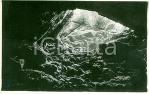Fotografia d epoca originale 1935 ca BENGASI LIBIA Interno della grotta del LETE Fotografia 1