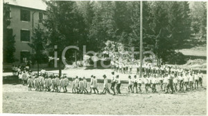 Fotografia d epoca originale 1932 MONTENERO D IDRIA SLOVENIA Bambini colonia alpina PRINCIPESSA DI PIEMONTE 1