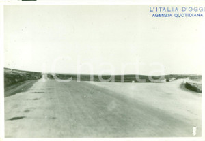 Fotografia d epoca originale 1935 ca FAIDIA LIBIA Strada per ELGHEGAB al bivio per CIRENE Fotografia 1
