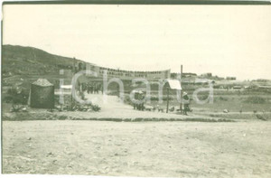 Fotografia d epoca originale 1935 ETIOPIA AOI Battaglione RAVENNA Romagnoli hanno combattimento nel sangue 1
