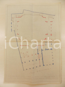 Mappa, planimetria storica 1925 ca MILANO Edificatrice VITTORIA Planimetria platea Cinema SAN CARLO 1 Mappa, planimetria storica 1925 ca MILANO Edificatrice VITTORIA Planimetria platea Cinema SAN CARLO 1