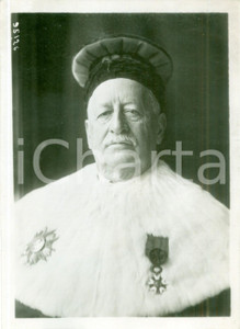 Fotografia d epoca originale 1930 BORDEAUX FRANCE Monsieur MERILLON Presidente Corte dei Conti Fotografia 1