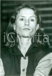 Fotografia d epoca originale 1992 PARIS Attrice Isabelle HUPPERT  all OPERA BASTILLE Fotografia 1