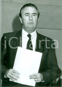 Fotografia d epoca originale 1992 PARIS JeanPierre SOISSON Ministro dell  agricoltura Fotografia 1