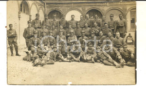 Fotografia d epoca originale 1920 ca REGIO ESERCITO Reparto del 7Â° Reggimento Fanteria CUNEO Foto 15x9 1