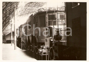Fotografia d epoca originale 1970 ca MILANO  MUSEO DELLA SCIENZA Treni e locomotive Fotografia 14x10 cm 1
