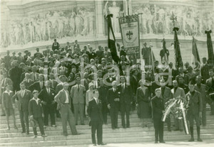 Fotografia d epoca originale 1935 ca ROMA Associazione FRANCESCO MANGIONI fra sordomuti TOSCANA Milite Ignoto 1