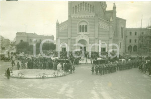 Fotografia d epoca originale 1930 TRIPOLI LIBIA Cerimonia funebre Caduti alla CATTEDRALE Fotografia 1