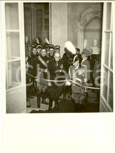 Fotografia d epoca originale 1935 MILANO AutoritÃ  cittadine inaugurano Collegio Militare TEULIE  Fotografia 1