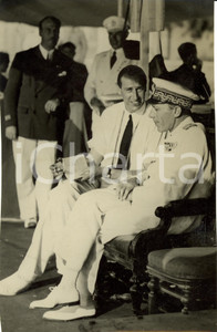 Fotografia d epoca originale 1932 VENEZIA Duca d AOSTA e Duca di SPOLETO al Concorso MOTONAUTICO Fotografia 1