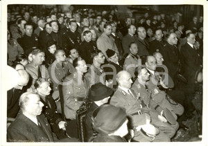 Fotografia d epoca originale 1939 MILANO AutoritÃ  estere alla messa per caduti in guerra SPAGNA Fotografia 1