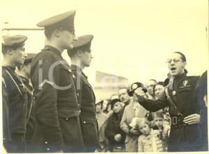 Fotografia d epoca originale 1935 SAN PAOLO BRASILE Avanguardisti del Fascio FILIPPO CORRIDONI Fotografia 1