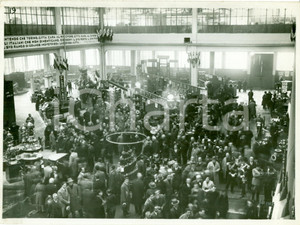 Fotografia d epoca originale 1932 TORINO Mostra della Meccanica Padiglioni FERGAT Ing. Antonio RIVA Foto 1