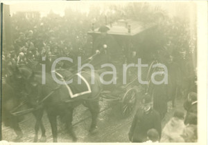 Fotografia d epoca originale 1914 MILANO Funerali vigile assassinato Contardo ROVATI Fotografia 1