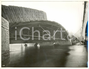 Fotografia d epoca originale 1932 VENEZIA Arcate di ferro ponte translagunare per MESTRE Fotografia 1