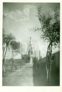 Fotografia d epoca originale 1931 CIRENAICA Monumento agli aviatori Ora non batte piÃ¹ che l ala del mio sogno 1