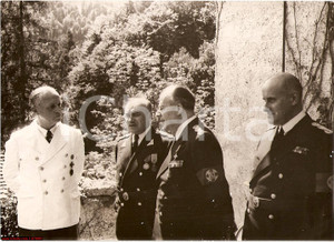 Fotografia d epoca originale 1940 Fuschl am See, Romania ministri Gigurtu Manoilescu 1