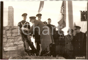 Fotografia d epoca originale 1940 CORTELLAZZO Villaggio Ciano INAUGURAZIONE Jesolo 1