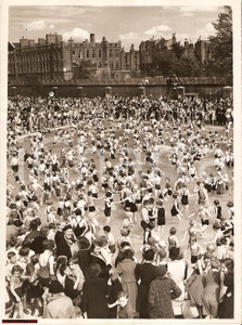 Fotografia d epoca originale 1938 London Harmsworth Park Children s Lido Real Photo 1
