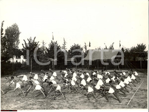 Fotografia d epoca originale 1936 CUSANO MILANINO Chisura colonia elioterapica FOTO 1