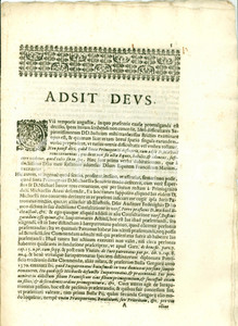 Documento originale, autentico 1668 PISA Primogenitura Francesco Maria GRIFONI Commenda SAN PAOLO A RIPA D ARNO 1