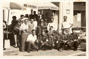 Fotografia d epoca originale 1961 OSPITALETTO DI CORMANO 3Â° Coppa ALDO RIVA PEDALE MONZESE servizio d ordine 1