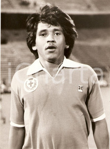 Fotografia d epoca originale 1980 circa INTER Calcio BUGRE Ritratto Attaccante Fotografia 1
