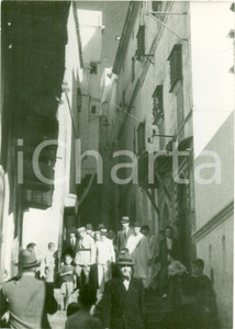 Fotografia d epoca originale 1941 ALGER GÃ©nÃ©ral Maxime WEYGAND visite la casba Photographie 1