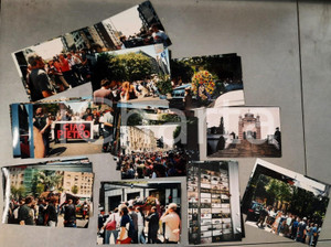 Fotografia d epoca originale 2002 MILANO Funerali di Pietro VALPREDA anarchico Lotto 44 foto 15x10 cm 1