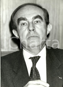 Fotografia d epoca originale 1989 FRANCE Jean MATTEOLI PrÃ©sident Conseil Economique et Social Photographie 1