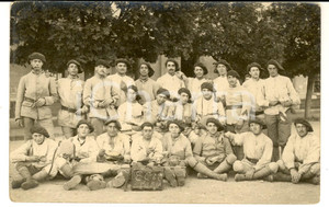 Fotografia d epoca originale 1915 ca WW1 FRANCE Soldats 151e RIA RÃ©giment Infanterie Alpine Photo 1