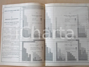 1882 FRANCE CHEMINS DE FER Résultats d'exploitation en 1879 *Planche n°14 49x33 1882 FRANCE CHEMINS DE FER Résultats d'exploitation en 1879 *Planche n°14 49x33