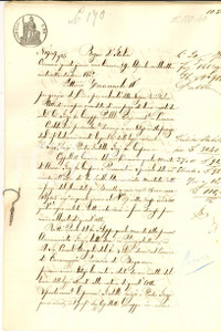 Documento originale, autentico 1872 CARAVAGGIO BG Luigi e Pietro FEZZI vendono campo MERLO ad Angelo CASALI 1