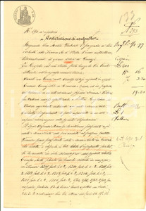 Documento originale, autentico 1899 GUSSOLA CR Marco ASSANDRI cede usufrutto del campo ROTTA al fratello 1